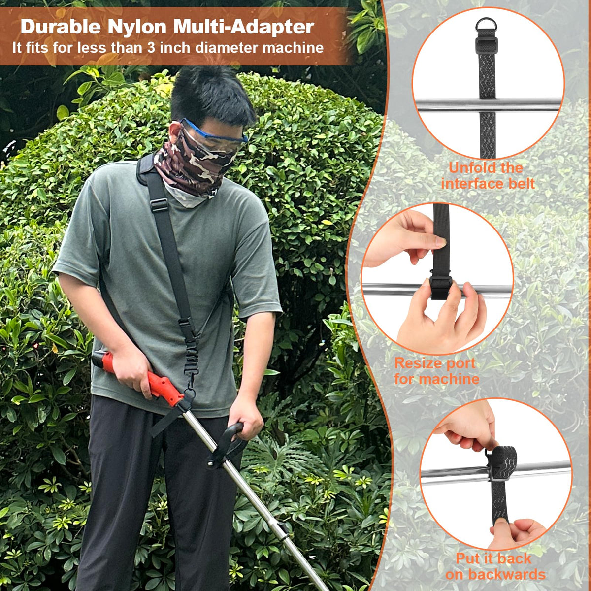 FIEIL universal attachment strap fits multiple tools