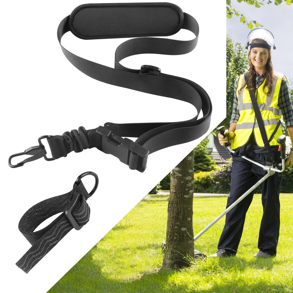 FIEIL weed trimmer strap padded wrap for comfort during long sessions