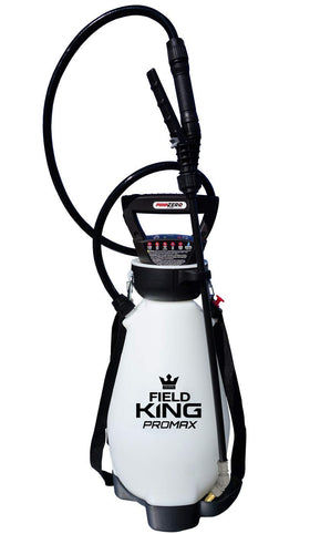 Field King 190571 battery-powered sprayer offers steady, controlled applications.
