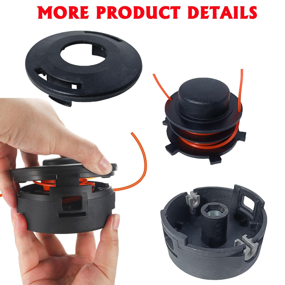 Durable nylon-reinforced Fifatopo head ready for rugged trimming