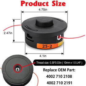 Fifatopo head pre-loaded with line ready for immediate use on Stihl