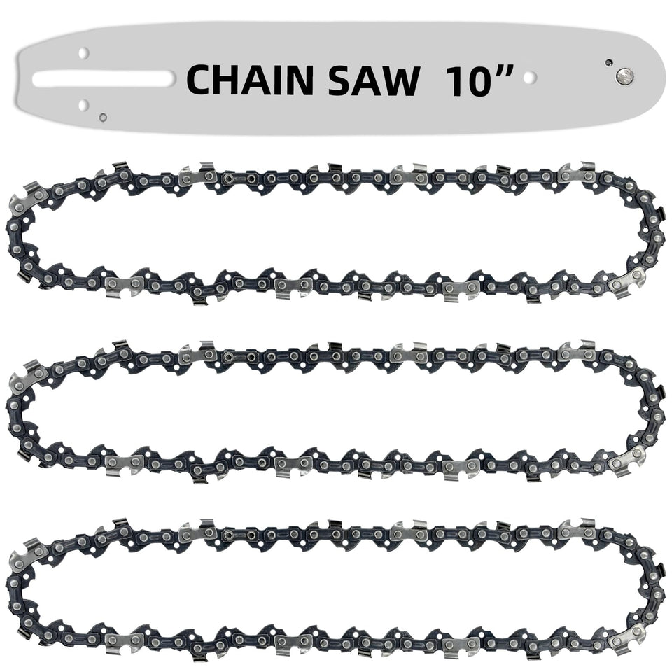 Fifchall 10-inch chain set with bar for reliable cutting