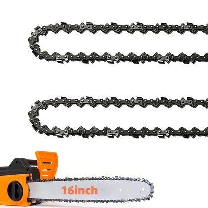 Fifchall 16-inch chainsaw chain for smooth cutting on compatible saws.