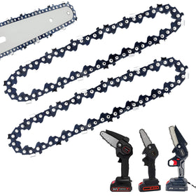 FIFCHALL 4-inch mini chainsaw chain pack for GTA 26 replacement