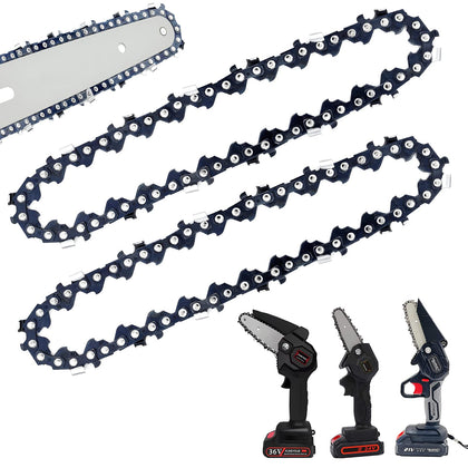 FIFCHALL 4-inch mini chainsaw chain pack for GTA 26 replacement