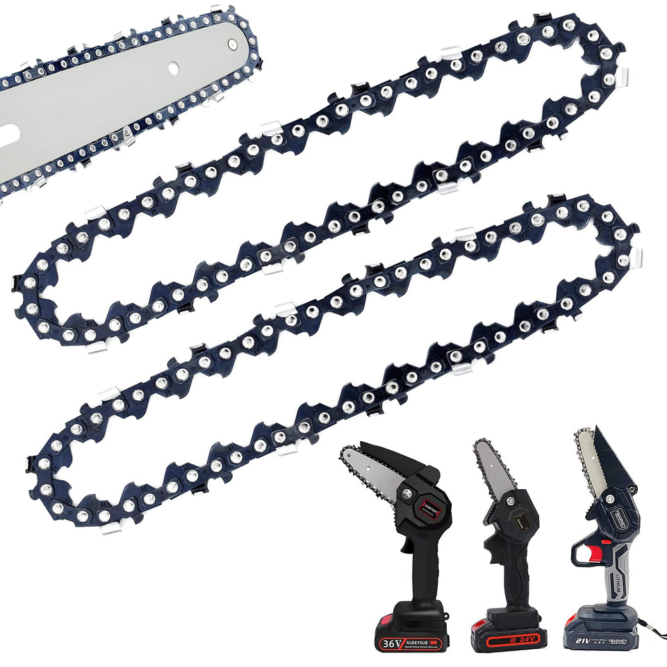 FIFCHALL 4-inch mini chainsaw chain pack for GTA 26 replacement