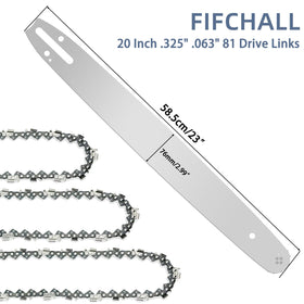 Fifchall alloy 20 inch bar highlighting durable construction