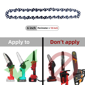 FIFCHALL 6inch mini chain compatibility with multiple 6 inch saws