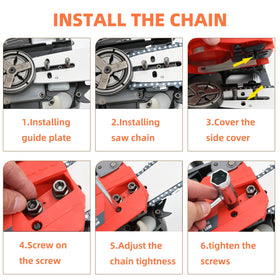 Fifchall three chains and one bar kit for versatile replacements