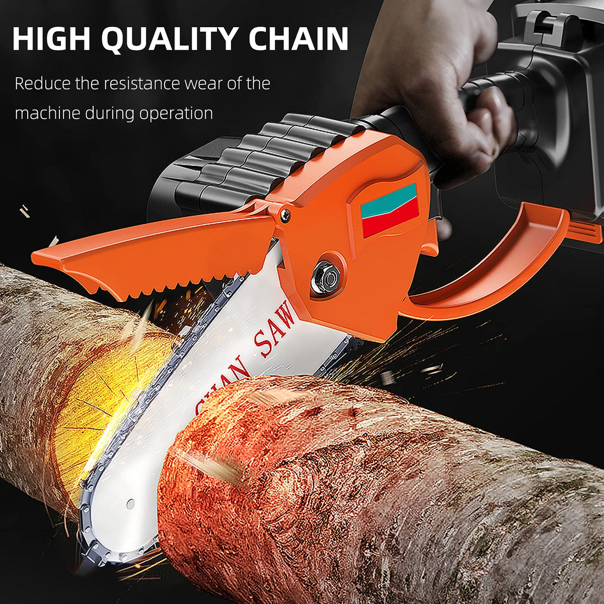 FIFCHALL quenched steel chain delivers smooth cutting performance
