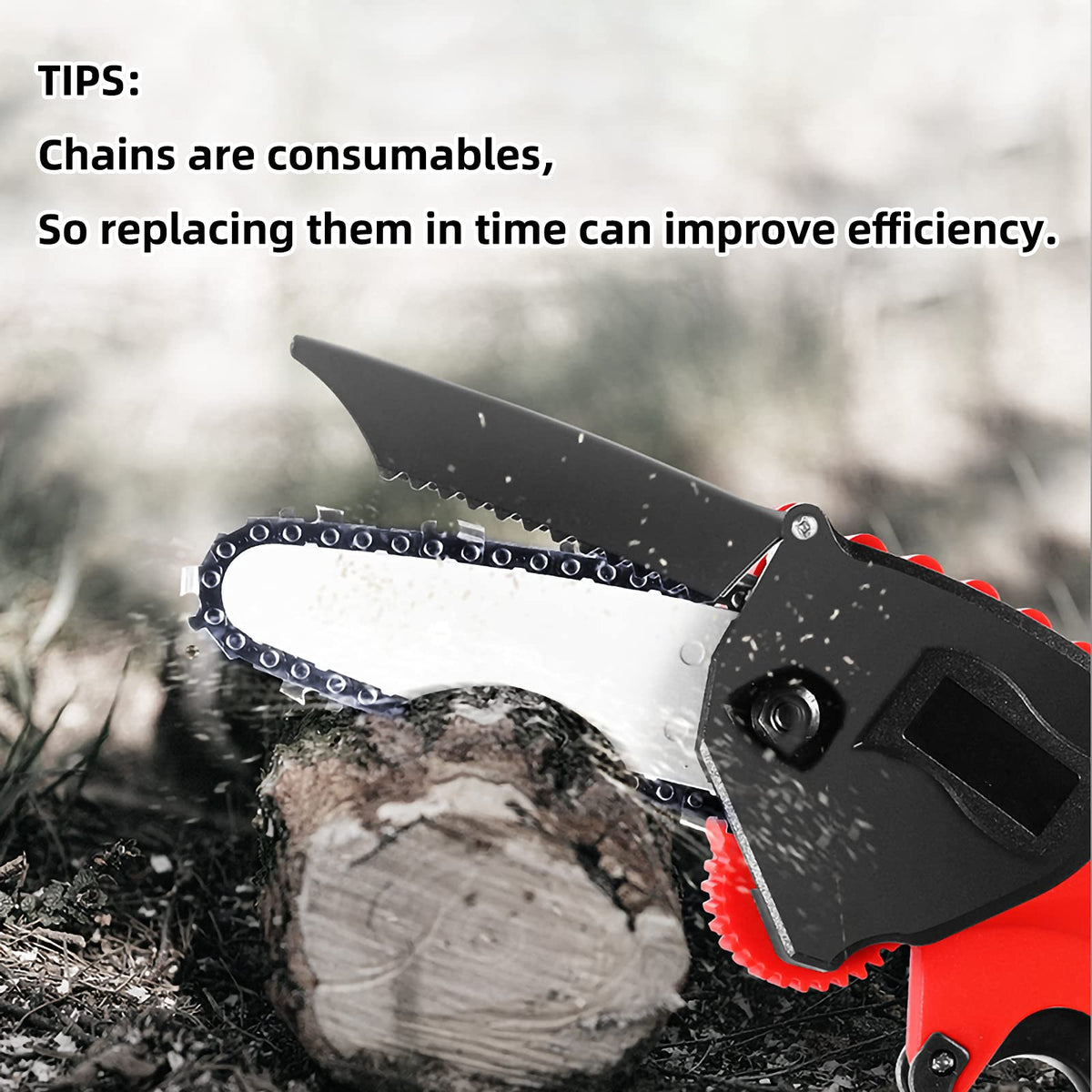 FIFCHALL smooth-cutting 4-inch chain improves cutting speed and reliability