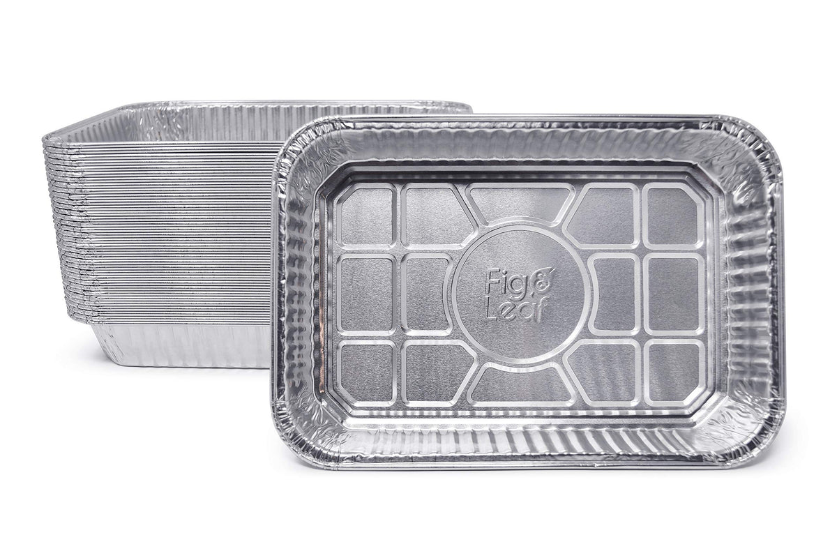 Fig & Leaf Weber drip pan for quick cleanup after grilling.