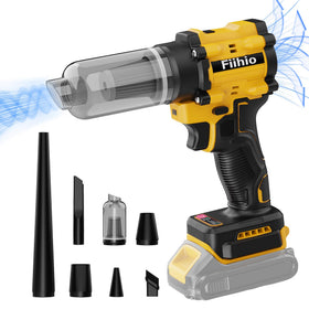 Fiihio includes multiple accessories to customize airflow and dusting tasks.