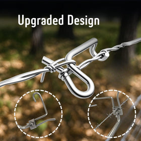 Fijaru heavy-duty handle for fencing provides a strong, comfortable grip.