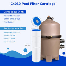 Fil-fresh C4030 pleated media close-up highlighting high density filtration.