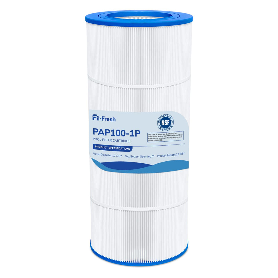 Fil-fresh CC100 pool filter cartridge for Pentair compatibility delivering clearer water