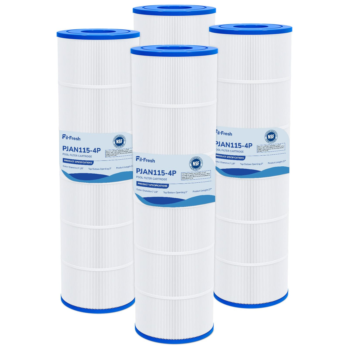 Fil-fresh CV460 close-up shows rugged pleats for enhanced filtration