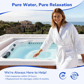 Fil-fresh free-flow core enhances water circulation in spa
