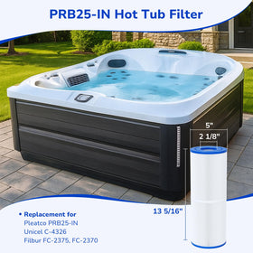 Fil-fresh PRB25-IN drop-in filter compatibility with multiple brands