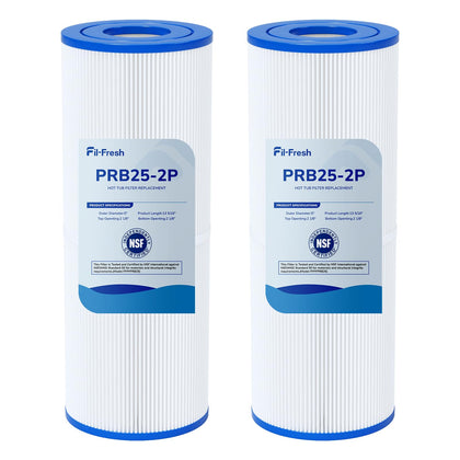 Fil-fresh PRB25-IN drop-in hot tub filter for crystal-clear water