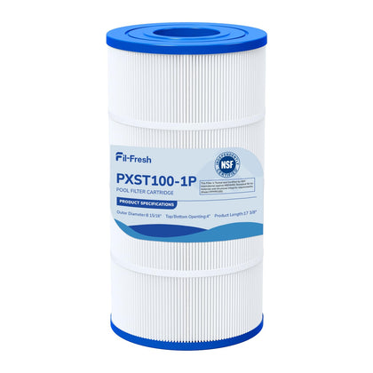 Fil-fresh PXST100 filter cartridge, compatible with Hayward XStream, for clearer pool water.