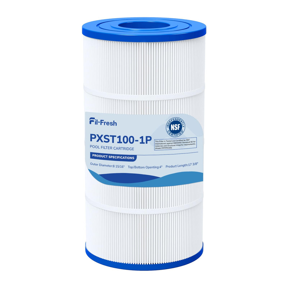 Fil-fresh PXST100 filter cartridge, compatible with Hayward XStream, for clearer pool water.