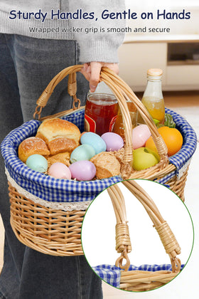 Filano reusable basket supports seasonal décor and everyday organization.