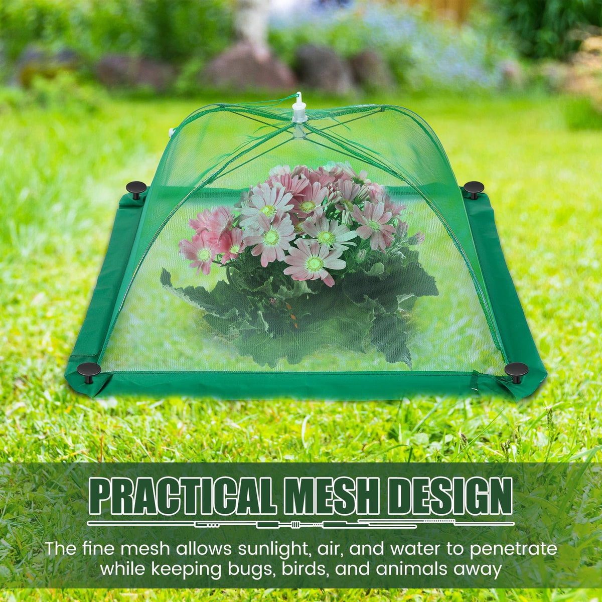 FillTouch collapsible dome tent folds flat for easy storage and transport.