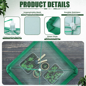 FillTouch outdoor garden netting provides breathable protection for vegetables and flowers.