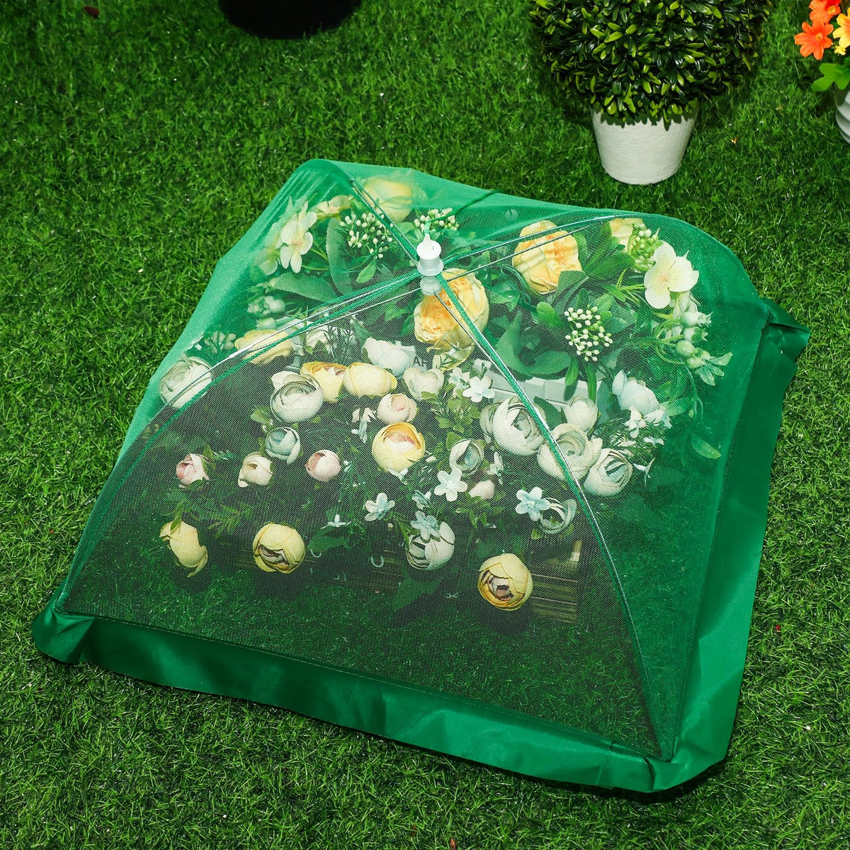 FillTouch picnic use: cover food outdoors with mesh to deter pests.