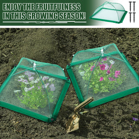 FillTouch vegetable fruit herb protection covers versatile for many garden crops.