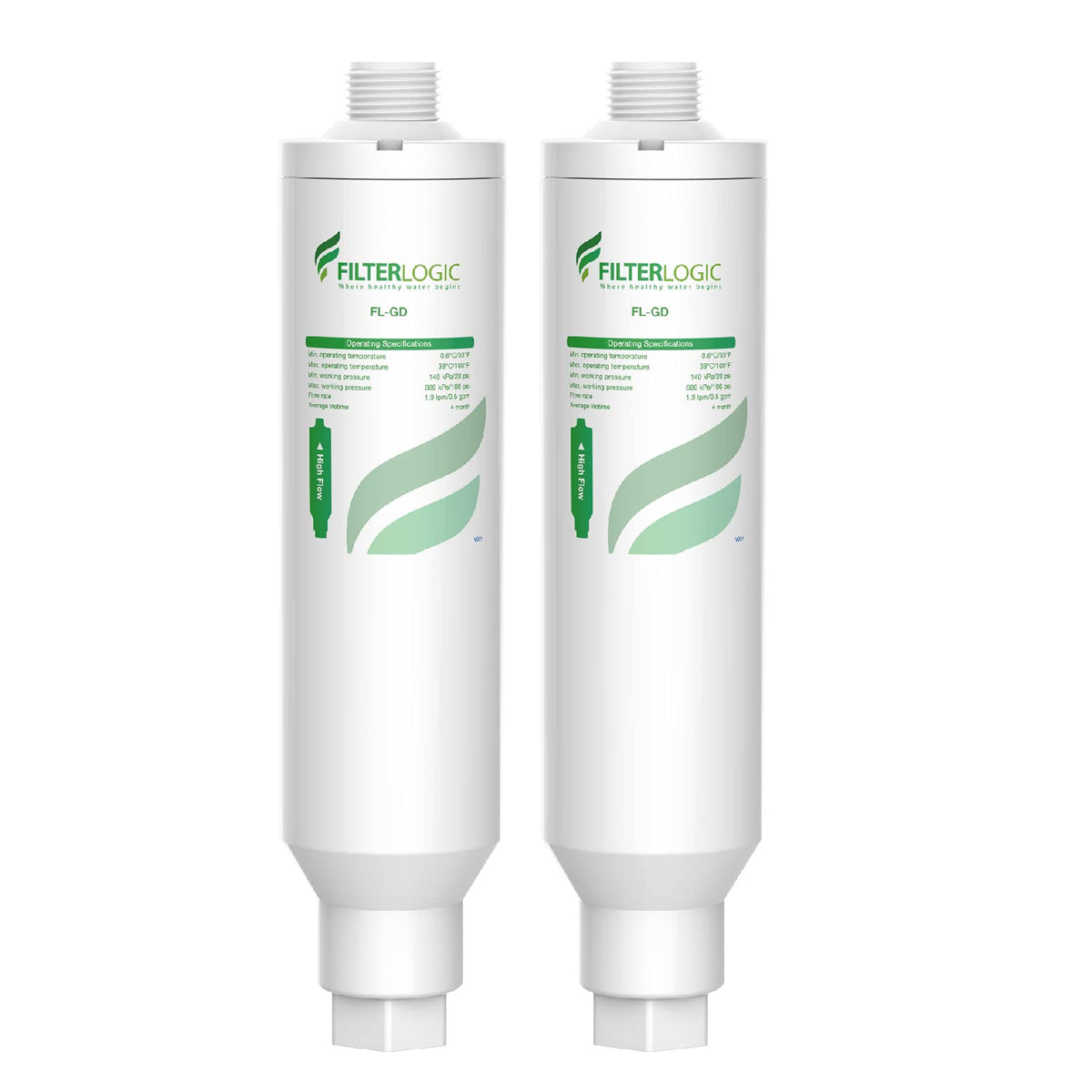 Filterlogic garden hose filter reduces chlorine for healthier soil and plants.