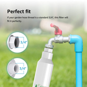 Filterlogic mist cooling compatibility ensures stable mist quality for outdoor cooling.