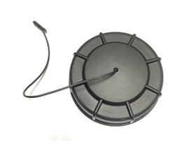 Fimco fill cap with tether and lanyard ensures convenient tank access.