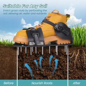 FIMXSD aerator kit includes cleaning shovel for mud removal.