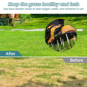 FIMXSD lawn aerator shoes show a durable base.