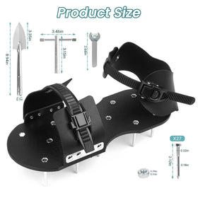 FIMXSD aerator shoes strap system provides secure, adjustable fit.