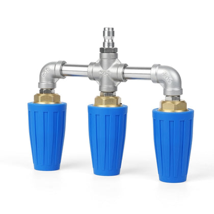 FIMXSD turbo nozzle with 360° rotation expanding cleaning coverage for driveways and patios