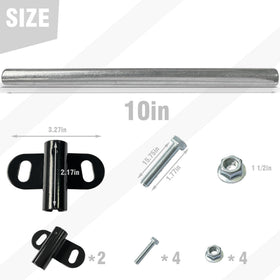 FINALAWOLF bolts and nuts included for quick, tool-free installation