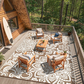 Findosom mandala rug ready for beach picnics and park outings