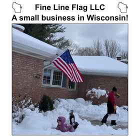 Fine Line Flag ideal for powerboats and yachts