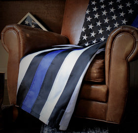 Fine Line Flag includes a matching 3x5 inch decal for vehicles or gear.