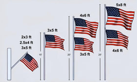 Fine Line Flag UV-resistant marine nylon stands up to sunlight