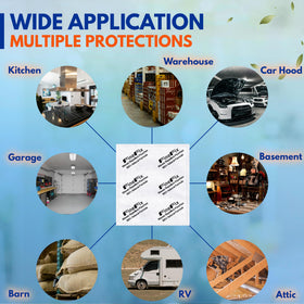 FineFix pouches in RV for portable rodent protection while traveling