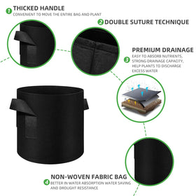 FineGearPow premium drainage shown to prevent waterlogging and promote healthy roots.