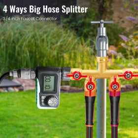 Finest+ extra rubber washers included to help prevent leaks.