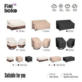 Finiboko cover features drawstrings for a tight bottom seal.