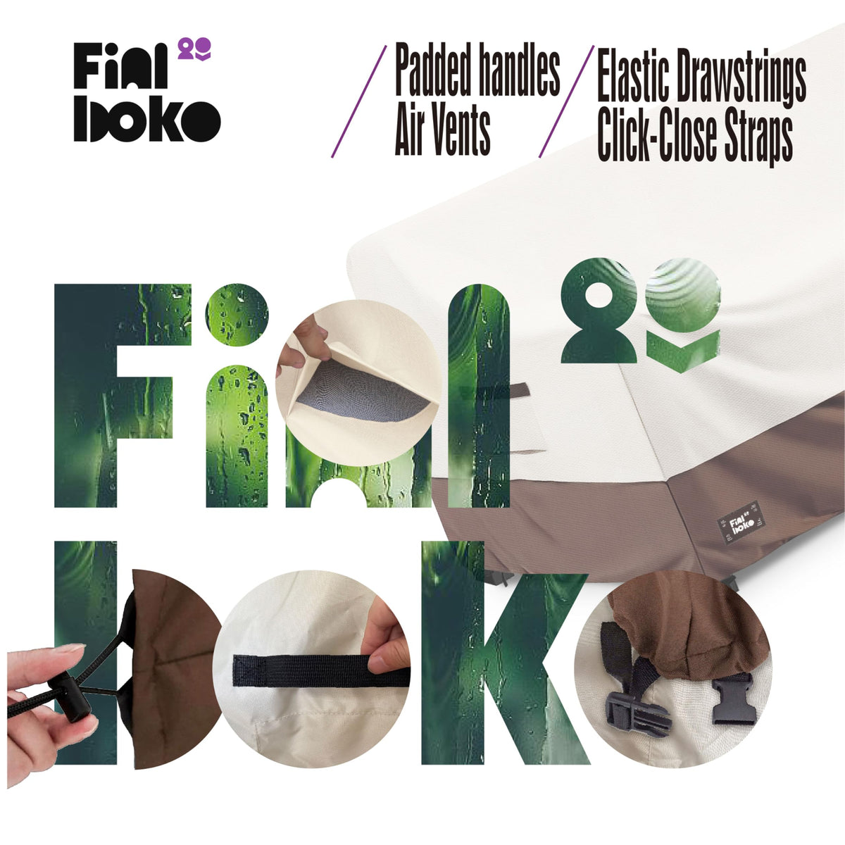 Finiboko easy-clean maintenance allows quick rinses or wipe downs after use