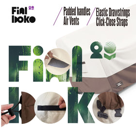 Finiboko easy-clean maintenance allows quick rinses or wipe downs after use