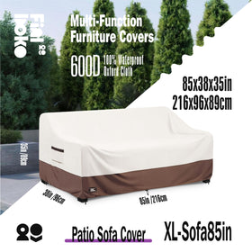 Finiboko heavy-duty 600D fabric protects furniture from sun and weather
